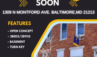 1309 N MONTFORD Ave, Baltimore, MD 21213