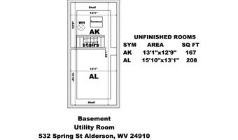 532 Spring St, Alderson, WV 24910