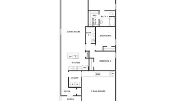 1708 Zander Ct Plan: Caprock, Alvin, TX 77511