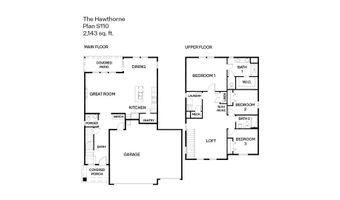 112 NE 21st Way Plan: Hawthorne, Battle Ground, WA 98604