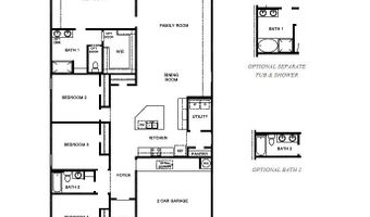 1708 Zander Ct Plan: Kingston, Alvin, TX 77511