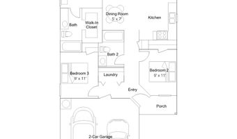 221 Terrace Dr Plan: RC Carlie II, Beebe, AR 72012