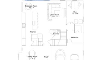 21917 Parkland Trace Ter Plan: Danbury Slab, Boyds, MD 20841