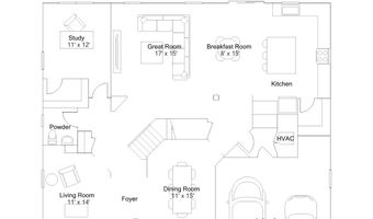 21917 Parkland Trace Ter Plan: Azalea Slab, Boyds, MD 20841