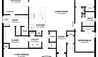 9221 NW 92nd Ter Plan: Blue Spruce Plus, Yukon, OK 73099