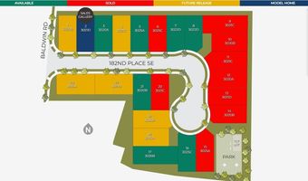 229 182nd Pl SE Plan: Bordeaux, Bothell, WA 98012