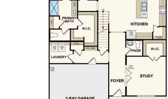 401 Merlot Dr Plan: SINCLAIR, Alvin, TX 77511