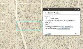 0 16 Acre #E-1229-0205-00R1, Beryl, UT 84714