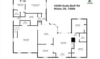 44390 Goats Bluff Rd, Wister, OK 74966