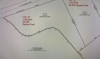 Lot 1-D Daniels Lane, Bennettsville, SC 29512