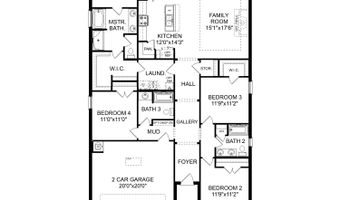 27496 McKenna Dr Plan: The Everett, Athens, AL 35613