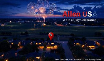 1632 Clear Springs Dr, Allen, TX 75002