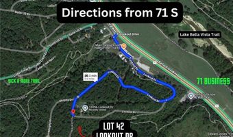 Lot 42 Lookout DR, Bella Vista, AR 72714