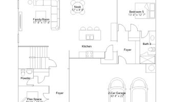 1221 Willow Creek Dr Plan: Fairmont with Crawl Space, Watkinsville, GA 30677