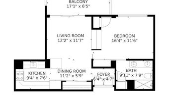 1301 N COURTHOUSE Rd #1005, Arlington, VA 22201