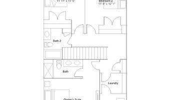 13305 Mullica Dr Plan: Devon Front Load Garage, Ellendale, DE 19941