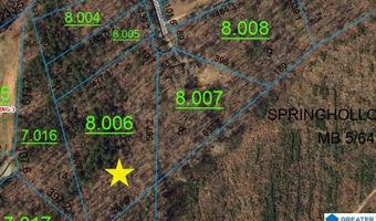00007 SPRINGHOLLOW Rd Lot 7, Ashville, AL 35953