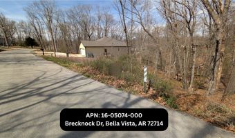 16-05074 000 Brecknock Dr Lot 10, Bella Vista, AR 72714