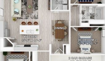 1007 Roberto Ave Plan: Lacombe, Baker, LA 70714