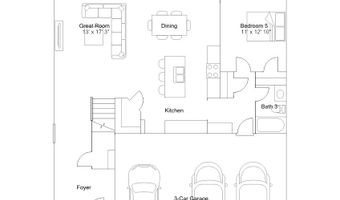 3809 Andean Dr Plan: Jasper, Bargersville, IN 46106