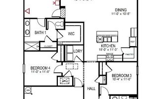 10782 Upland Dr Plan: Cali, Apison, TN 37302