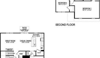 5 Walnut Mill Way Plan: Bellamy, Ashville, OH 43103