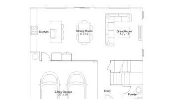 9065 Himalaya Way Plan: Residence 1941, Antelope, CA 95843