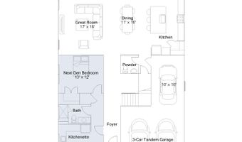 21917 Parkland Trace Ter Plan: Camelot Slab, Boyds, MD 20841