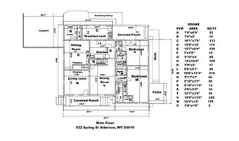 532 Spring St, Alderson, WV 24910