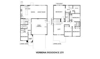 11976 Bellhaven Way Plan: Residence 2311, Victorville, CA 92392