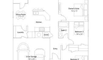 716 N Redbud Ave Plan: RC Foster II, Beggs, OK 74421