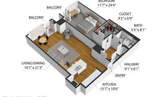 3303 WATER St NW 4B, Washington, DC 20007