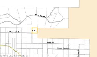 109 E FONTENELLE Dr, Daniel, WY 83115
