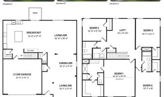 429 Thistle Meadow Ln Plan: COLUMBIA, Aberdeen, NC 28315