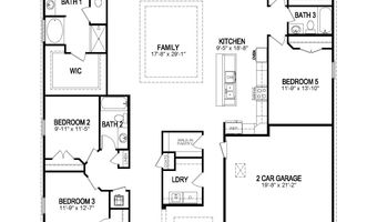 12475 Preakness Dr Plan: Mckenzie, Denham Springs, LA 70726