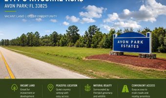 2111 S Nitschke Rd, Avon Park, FL 33825
