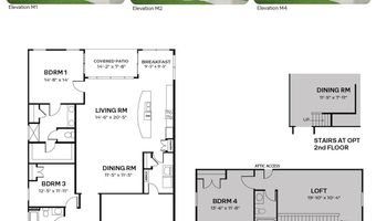 429 Thistle Meadow Ln Plan: Azalea, Aberdeen, NC 28315