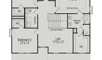 3631 McDougald Rd Plan: The Willow B, Lillington, NC 27524