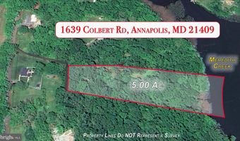 1639 COLBERT Rd, Annapolis, MD 21409