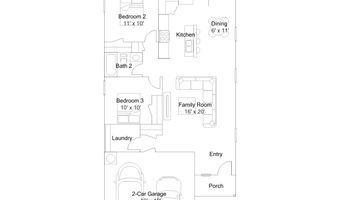 1008 Santa Fe Trl Plan: RC Mitchell, Bauxite, AR 72011