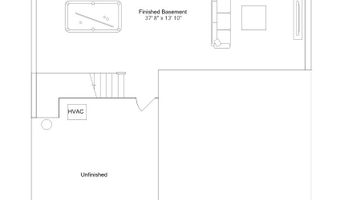 43 Ascot Ave Plan: Providence w/ Basement, Magnolia, DE 19962