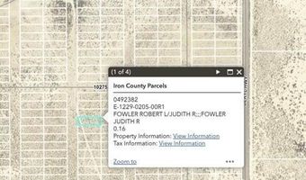 0 16 Acre #E-1229-0205-00R1, Beryl, UT 84714