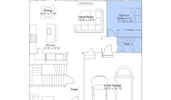 43 Ascot Ave Plan: Danbury w/ Basement, Magnolia, DE 19962
