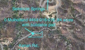Mulholland Hwy APN 4464-018-018, Agoura, CA 91301