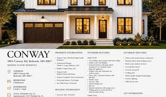 5805 CONWAY Rd, Bethesda, MD 20817