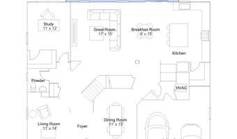 21917 Parkland Trace Ter Plan: Azalea Slab, Boyds, MD 20841