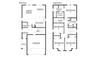 4305 Pronghorn Pl Plan: Lupine, Bremerton, WA 98310