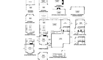 3829 Bozeman Way Plan: Kensington Basement, Bargersville, IN 46106
