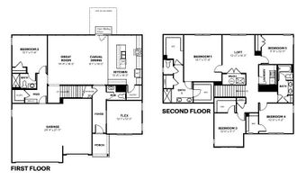 8041 Wesleyan Dr Plan: Johnstown, Avon, IN 46123