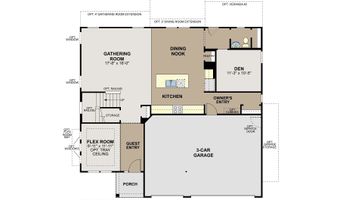 3829 Bozeman Way Plan: Drake Slab, Bargersville, IN 46106